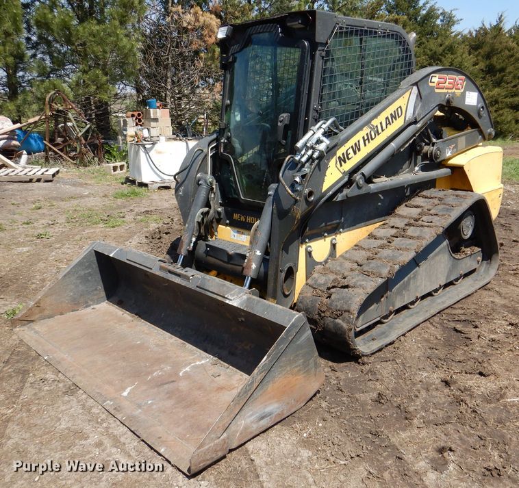 image for item DL2952 2012 New Holland C238  tracked skid steer loader