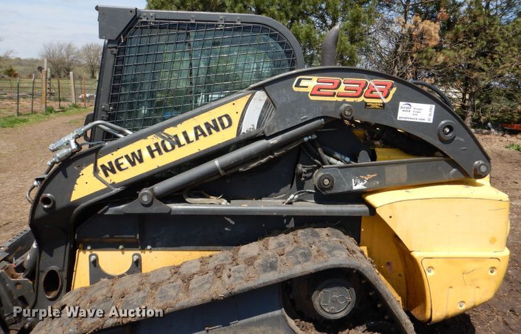 image for item DL2952 2012 New Holland C238  tracked skid steer loader