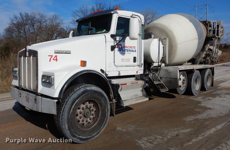 image for item DM4259 2009 Kenworth W900  ready mix truck