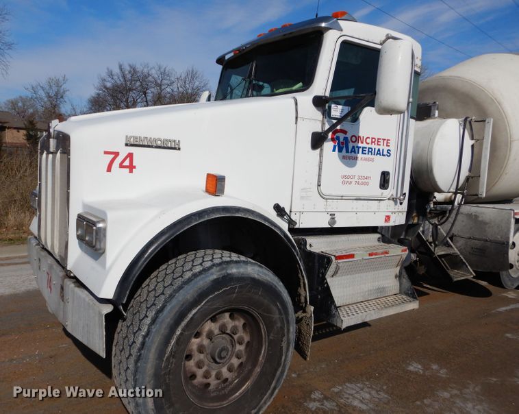 image for item DM4259 2009 Kenworth W900  ready mix truck