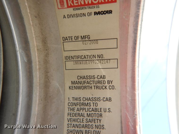 image for item DM4259 2009 Kenworth W900  ready mix truck