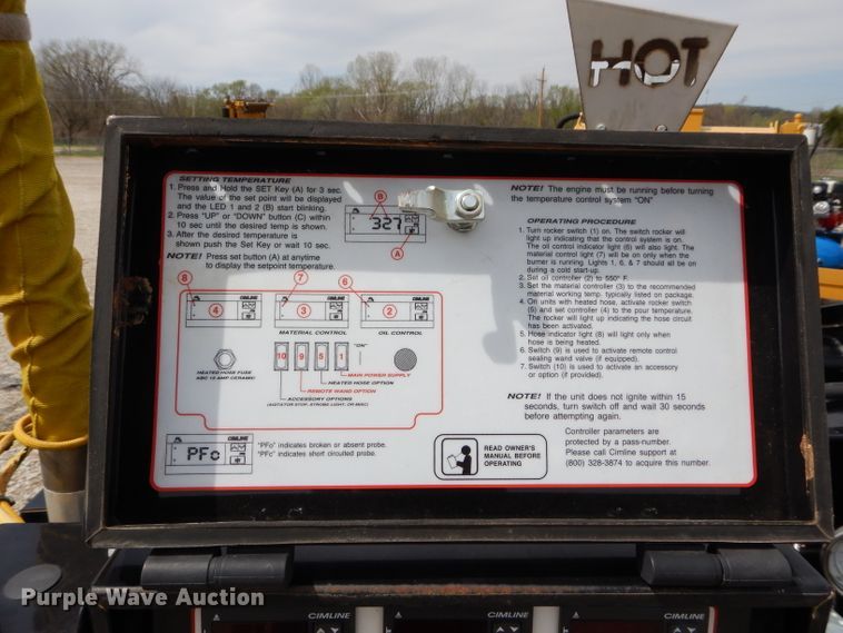 image for item DM4272 2012 Cimline 230 Magma melter applicator