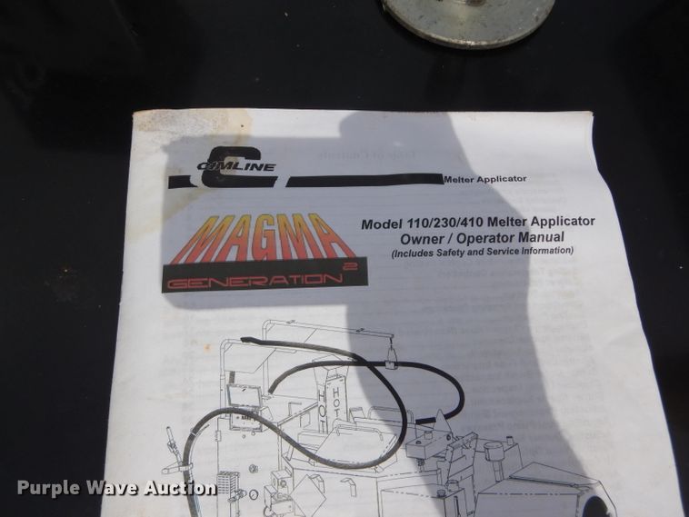 image for item DM4272 2012 Cimline 230 Magma melter applicator