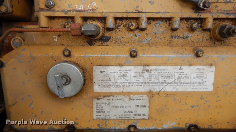 image for item ES9645 2007 Caterpillar 613C  elevating scraper