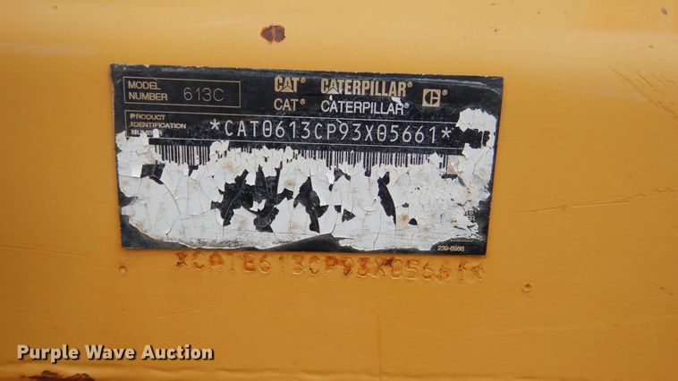 image for item ES9645 2007 Caterpillar 613C  elevating scraper