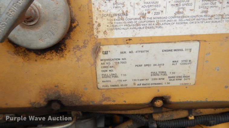 image for item ES9646 2006 Caterpillar 613C  elevating scraper