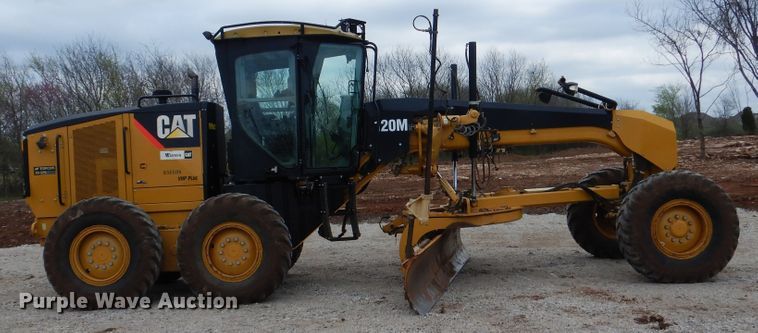 image for item ES9647 2010 Caterpillar 120M  motor grader