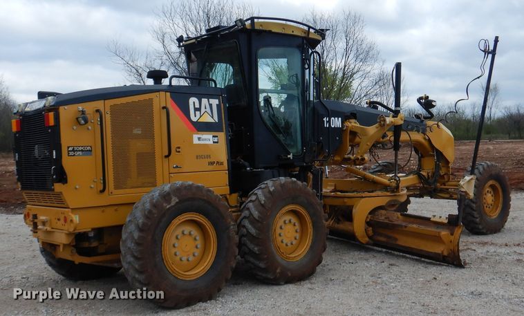 image for item ES9647 2010 Caterpillar 120M  motor grader