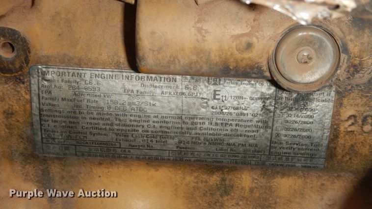 image for item ES9647 2010 Caterpillar 120M  motor grader