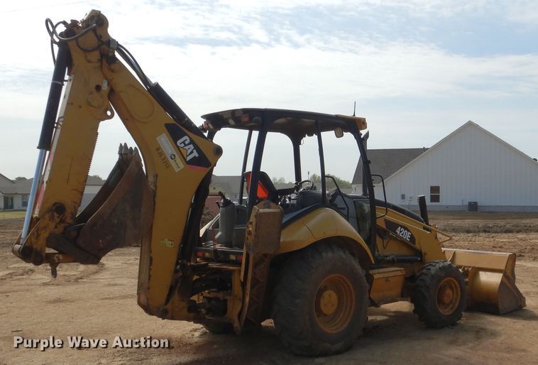 image for item ES9655 2012 Caterpillar 420E  backhoe