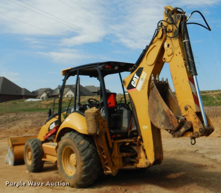 image for item ES9655 2012 Caterpillar 420E  backhoe