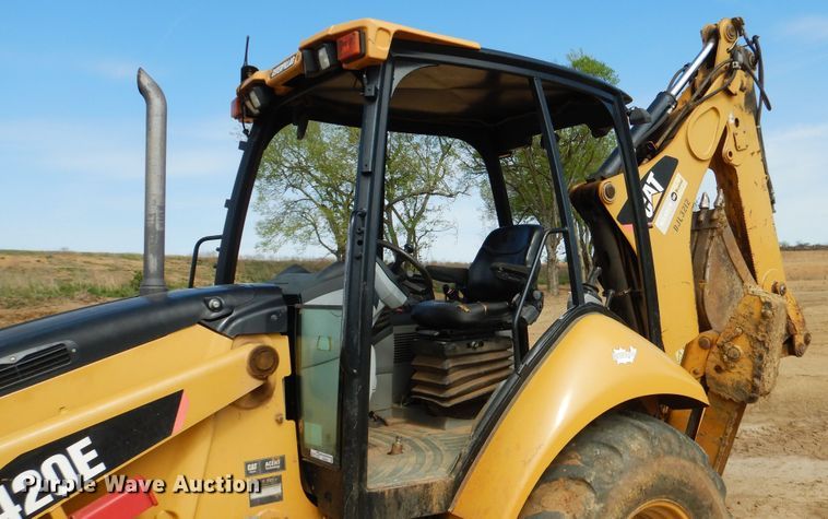 image for item ES9655 2012 Caterpillar 420E  backhoe