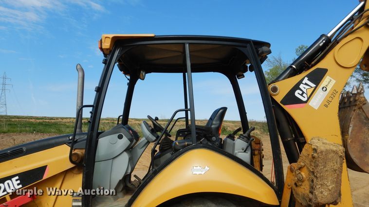 image for item ES9655 2012 Caterpillar 420E  backhoe