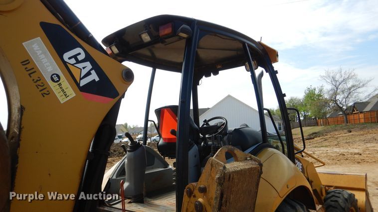 image for item ES9655 2012 Caterpillar 420E  backhoe