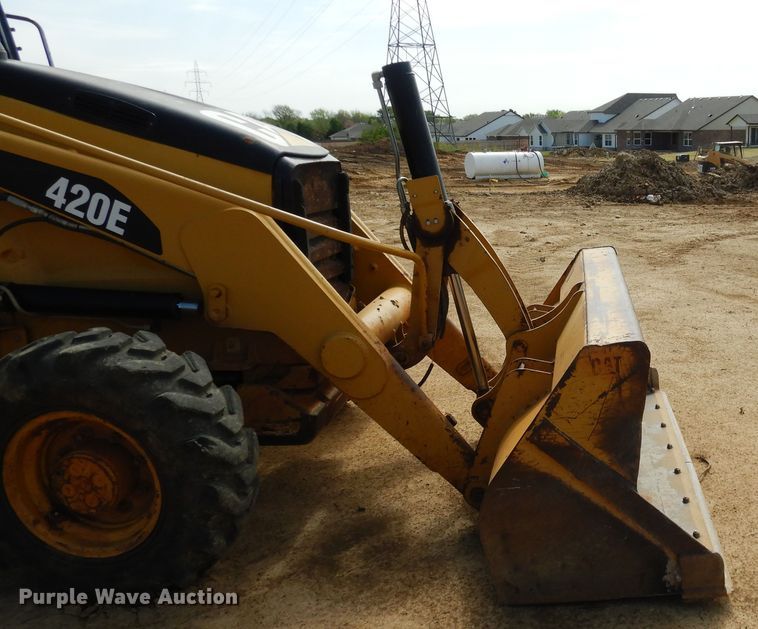 image for item ES9655 2012 Caterpillar 420E  backhoe