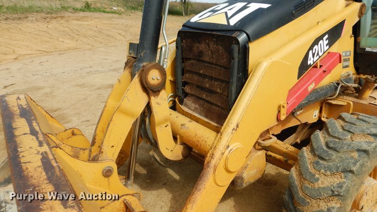 image for item ES9655 2012 Caterpillar 420E  backhoe