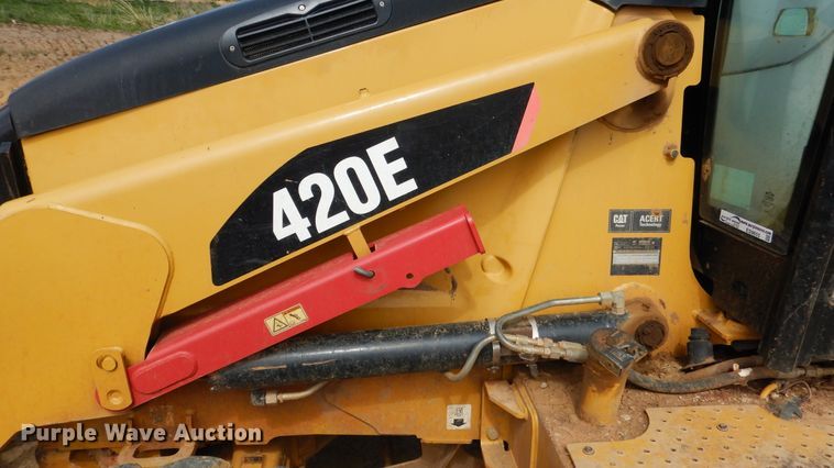 image for item ES9655 2012 Caterpillar 420E  backhoe