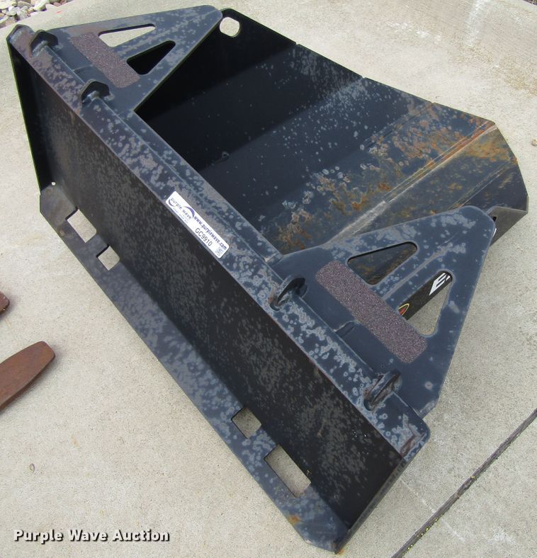 image for item GC9910 Quick Attach EZ30 skid steer quick scoop utility spade