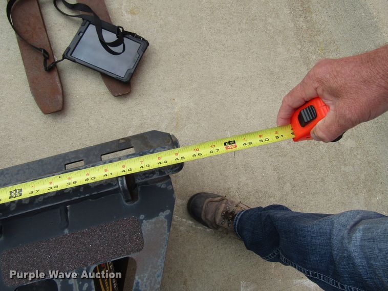 image for item GC9910 Quick Attach EZ30 skid steer quick scoop utility spade