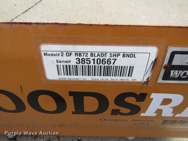 image for item GC9915 Woods RB72 72"W blade