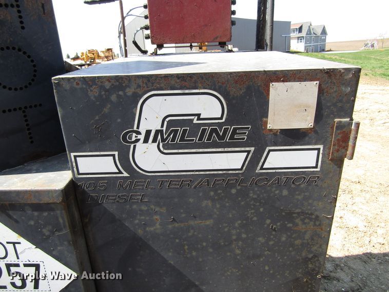 image for item GC9923 2001 Cimline 105D melter applicator