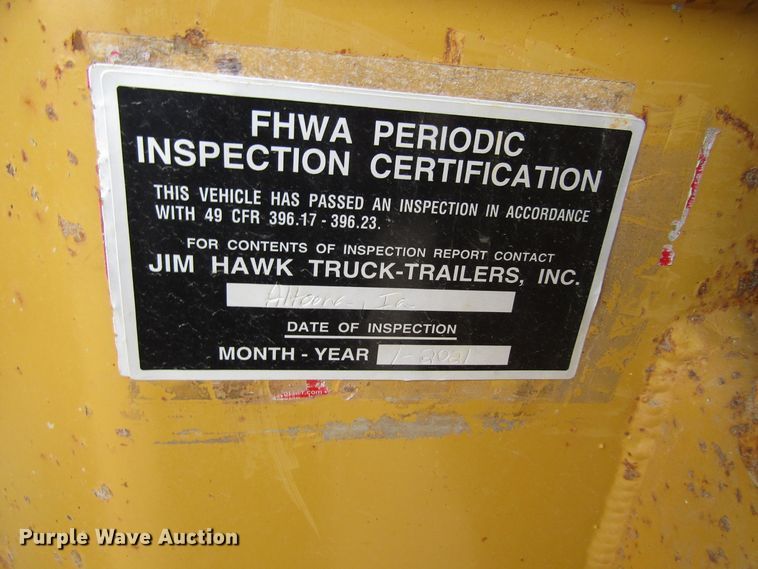 image for item GC9926 2005 Sidumpr side dump trailer