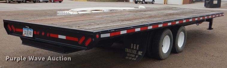 image for item HE9550 2005 D&K  equipment trailer