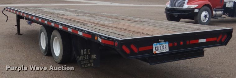image for item HE9550 2005 D&K  equipment trailer