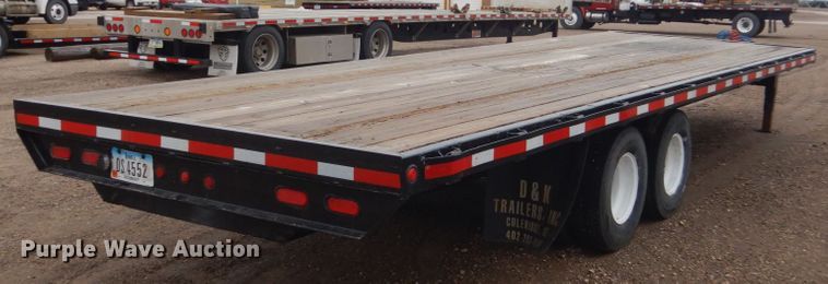 image for item HE9551 2006 D&K  equipment trailer