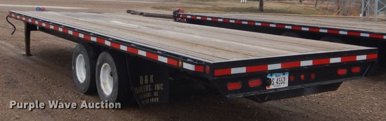 image for item HE9551 2006 D&K  equipment trailer