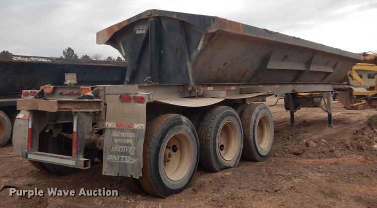 image for item HE9603 2006 Side Dump Industries  side dump trailer