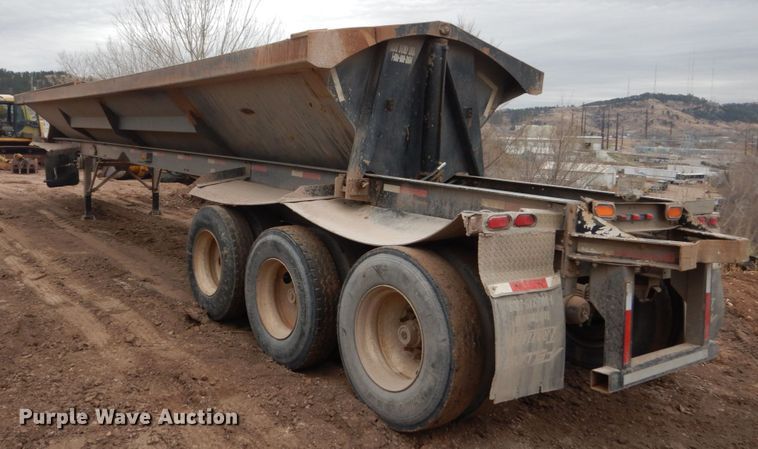 image for item HE9603 2006 Side Dump Industries  side dump trailer