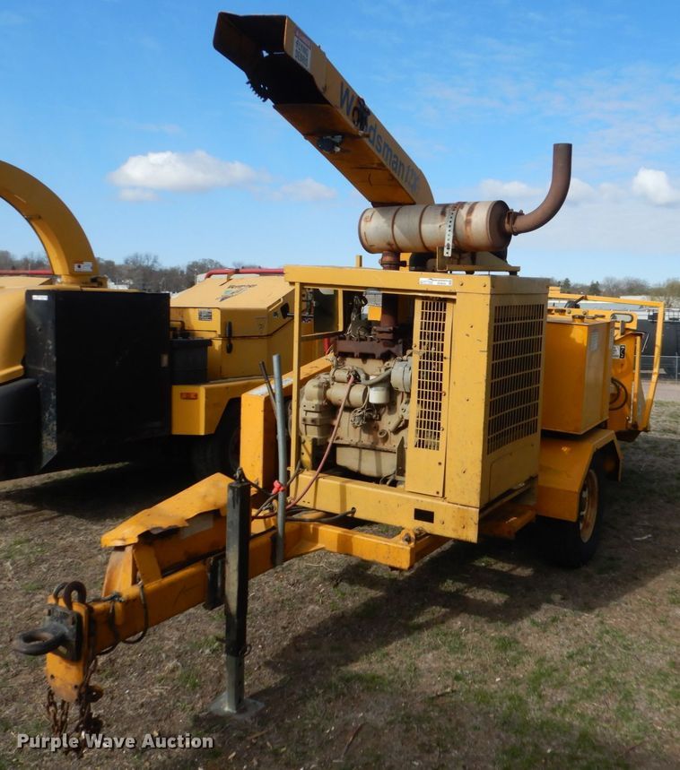 image for item HE9638 Woodsman 12X  wood chipper