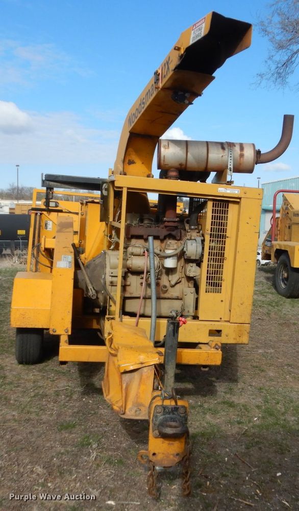 image for item HE9638 Woodsman 12X  wood chipper