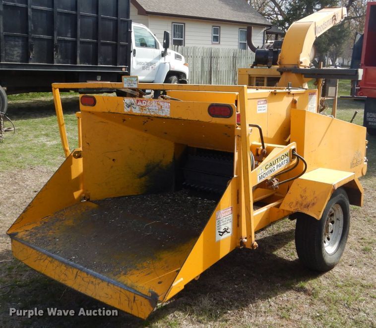 image for item HE9638 Woodsman 12X  wood chipper