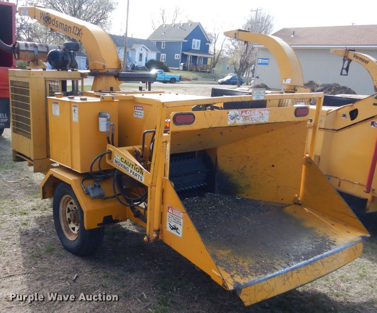 image for item HE9638 Woodsman 12X  wood chipper