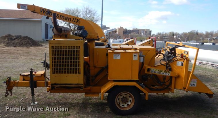 image for item HE9638 Woodsman 12X  wood chipper