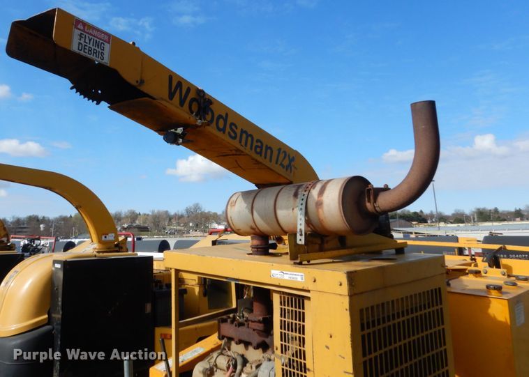 image for item HE9638 Woodsman 12X  wood chipper