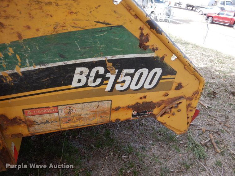 image for item HE9639 Vermeer BC1500  wood chipper