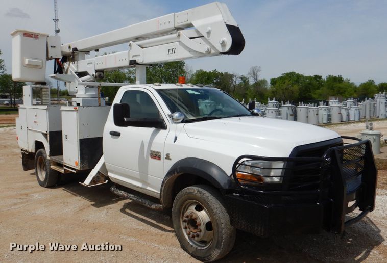 image for item HL9401 2012 Dodge Ram 5500  bucket truck