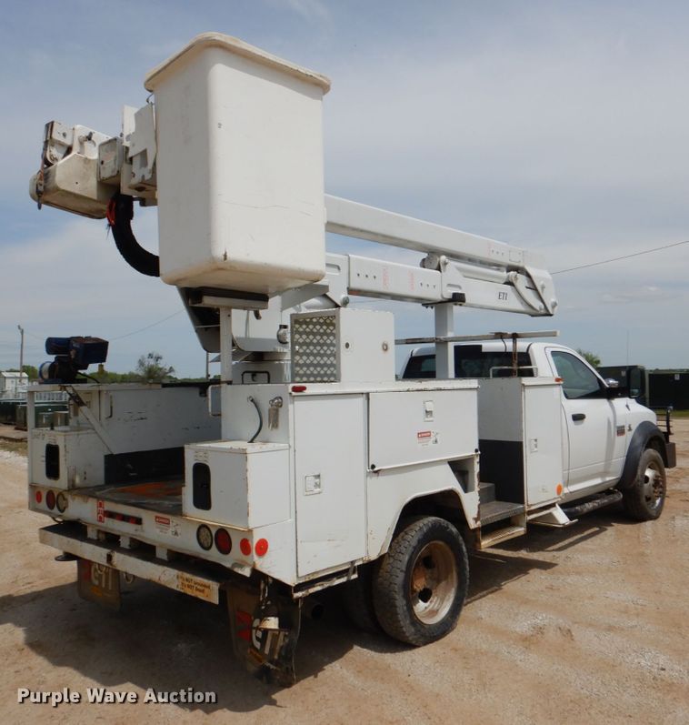 image for item HL9401 2012 Dodge Ram 5500  bucket truck