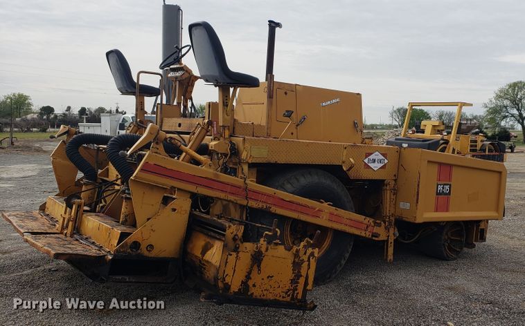 image for item HO9392 1980 Blaw Knox PF115  paver