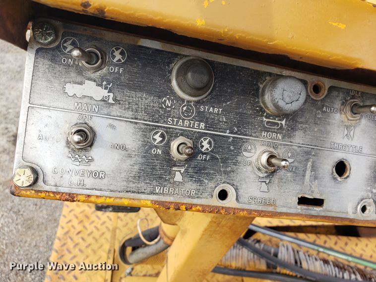 image for item HO9392 1980 Blaw Knox PF115  paver