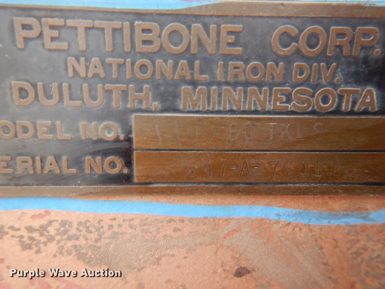 image for item HR9149 Pettibone 60TKLS  crane