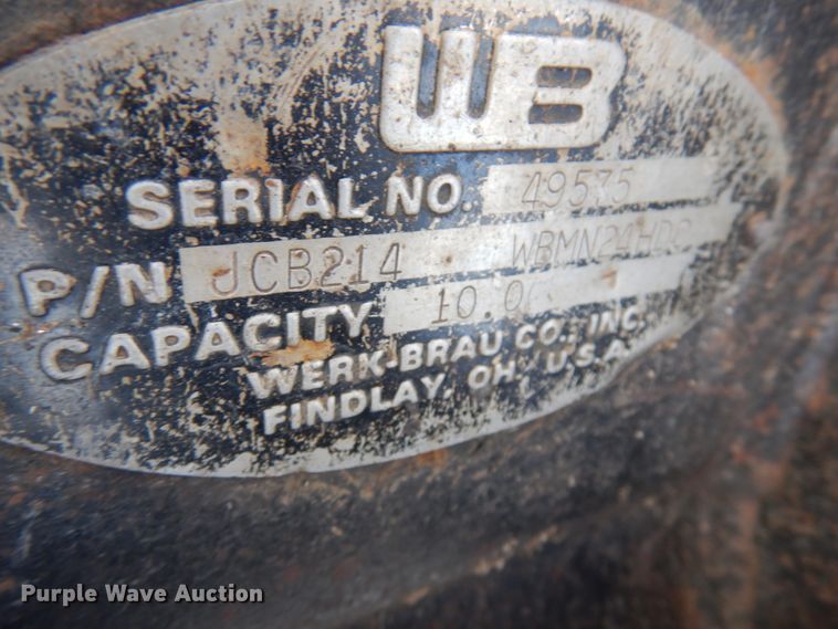 image for item HR9233 1994 JCB 214  backhoe