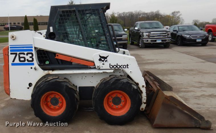 image for item HR9239 1998 Bobcat 763  skid steer loader