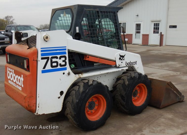 image for item HR9239 1998 Bobcat 763  skid steer loader