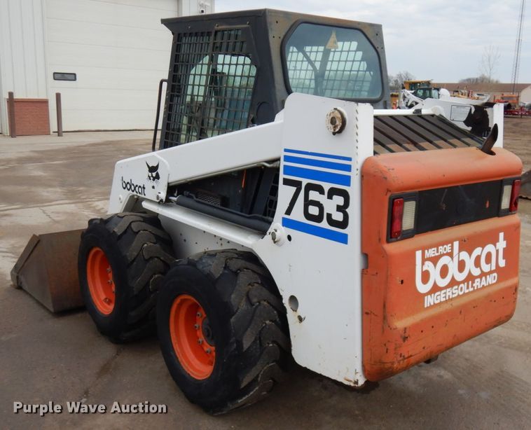 image for item HR9239 1998 Bobcat 763  skid steer loader