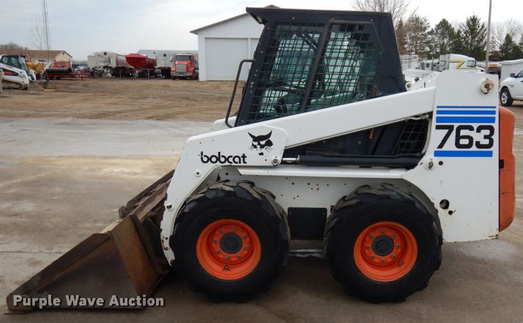image for item HR9239 1998 Bobcat 763  skid steer loader