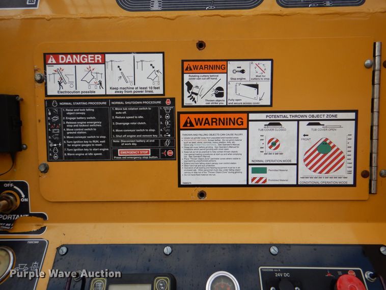 image for item HX9215 2012 Vermeer TG5000 tub grinder